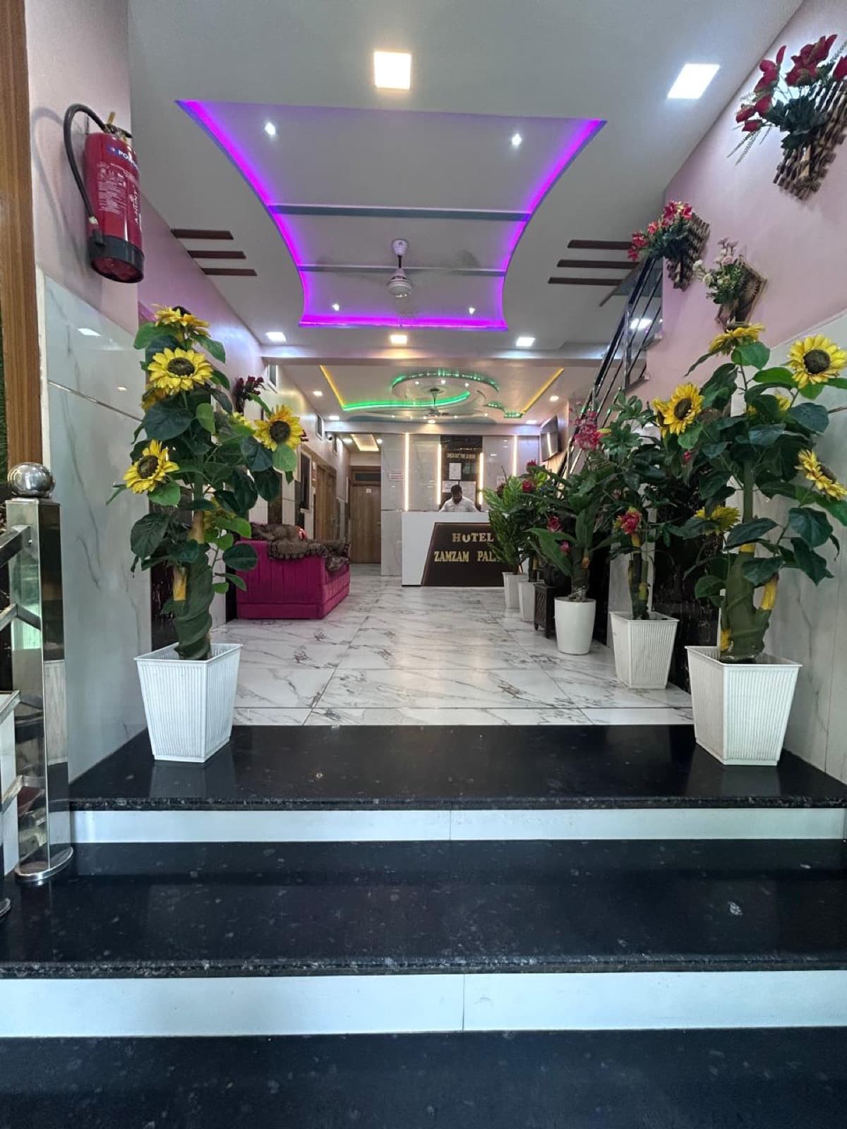Reception lobby view